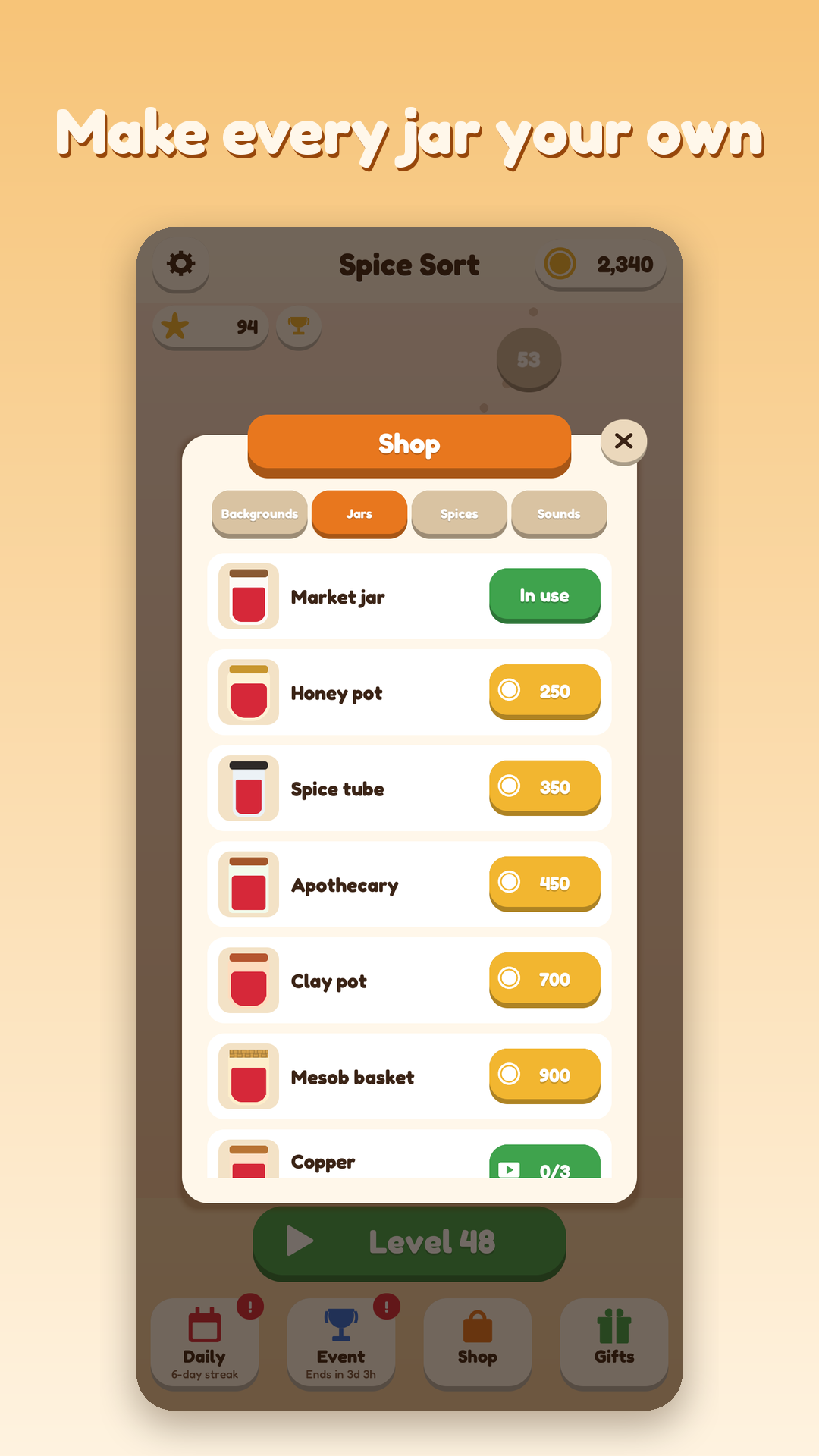 Spice Sort screenshot 5